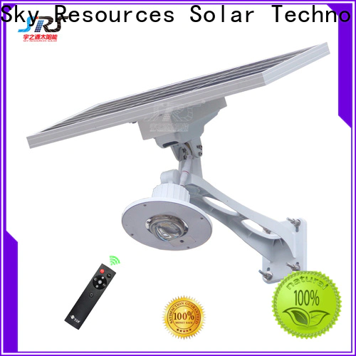 fix solar street light in village dimmable configuration for school