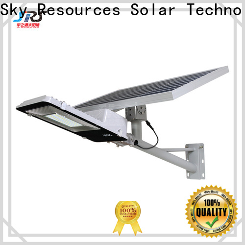 install solar street light with battery dimmable diagram for garden