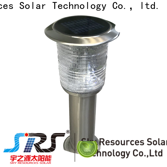 integrated stainless steel solar lawn light lights working for pathway