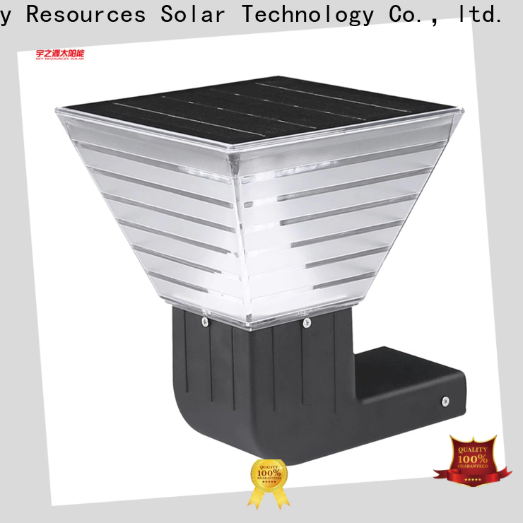 SRS High-quality cheap solar wall lights supply for home
