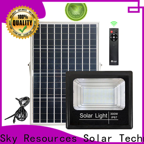 SRS ourdoor commercial solar flood lights wholesale for village