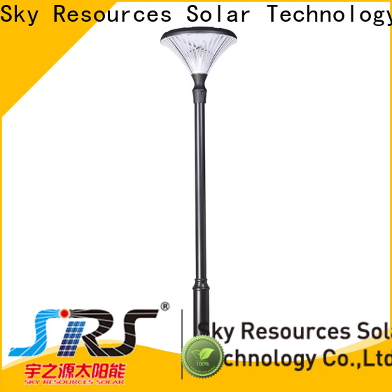 SRS blue solar garden lights export for shady areas