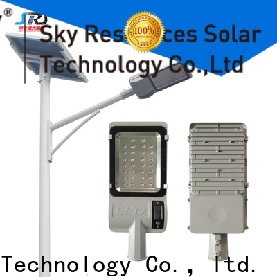 SRS fix solar powered road lights price list for fence post