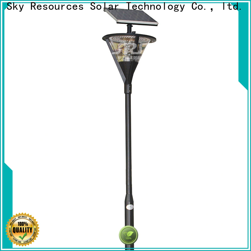 SRS national solar powered walkway lights export for shady areas