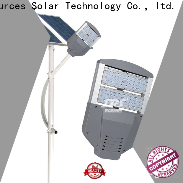 SRS 50w solar led street light kit supplier for outside