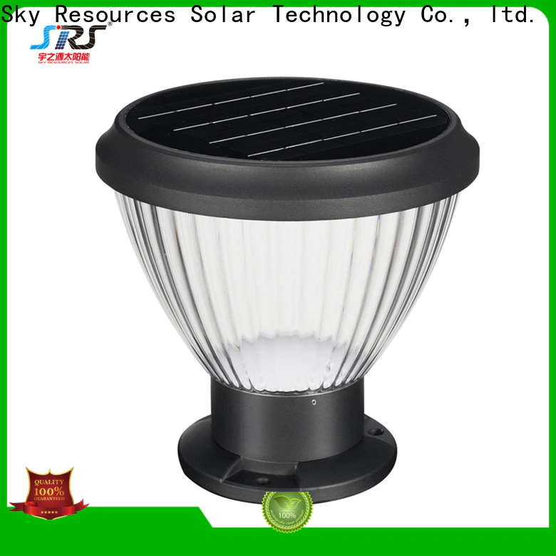 SRS yzycp0812106z solar powered lantern post company for home use
