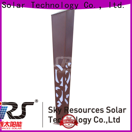 SRS national high lumen solar path lights make in China for shady areas
