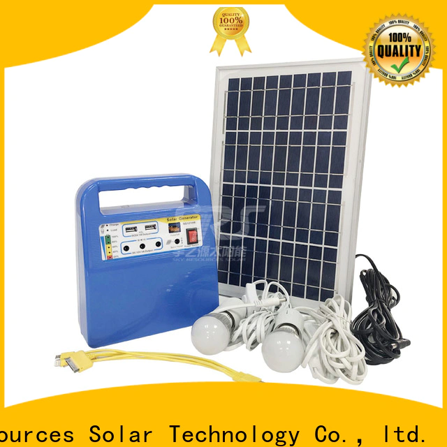 Custom solar system for home generation application for school