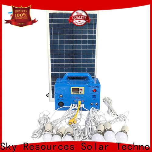 New small solar power system inverter application for home
