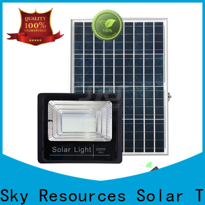 integrated home depot solar flood lights yzyll108 project for village