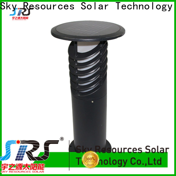 SRS outside solar lawn lighthouse details for patio