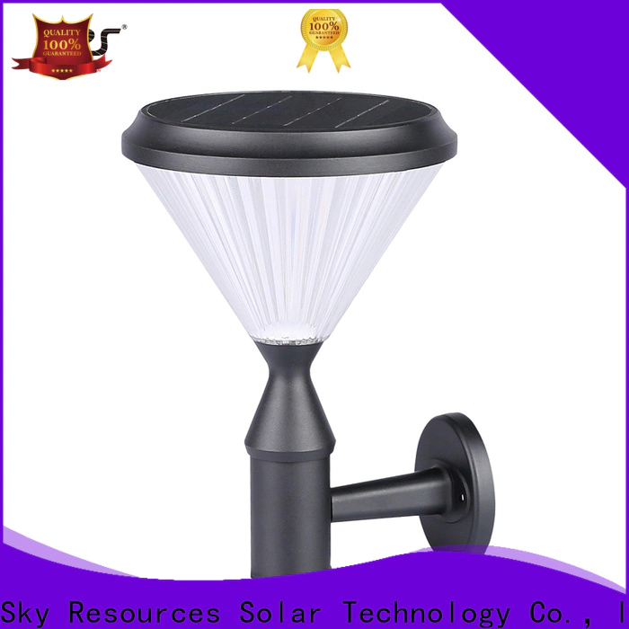 SRS external decorative solar wall lights for business for school