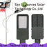 SRS custom solar led street light kit supplier for garden