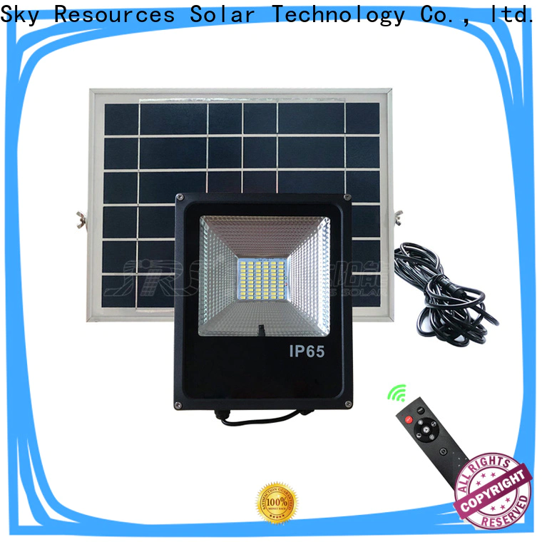 SRS 300w brightest solar flood lights outdoor project for outside