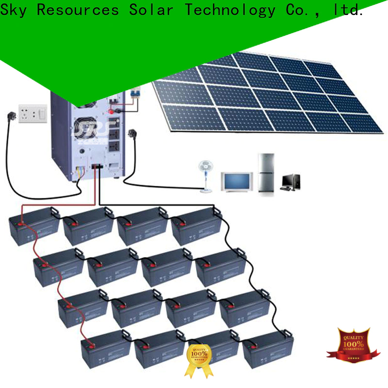 SRS High-quality small solar system factory for house