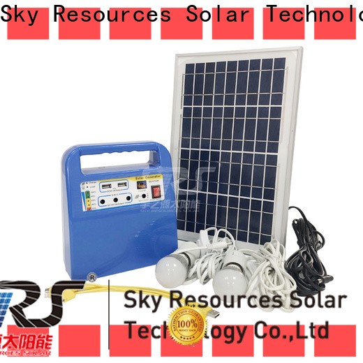 SRS 20w solar panel system apply for school