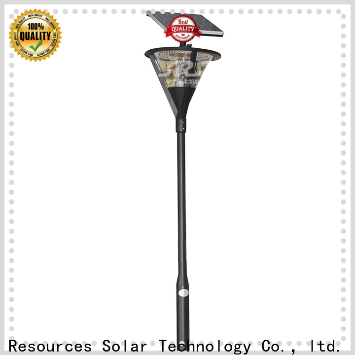 SRS lamp outdoor solar stake lights factory for posts