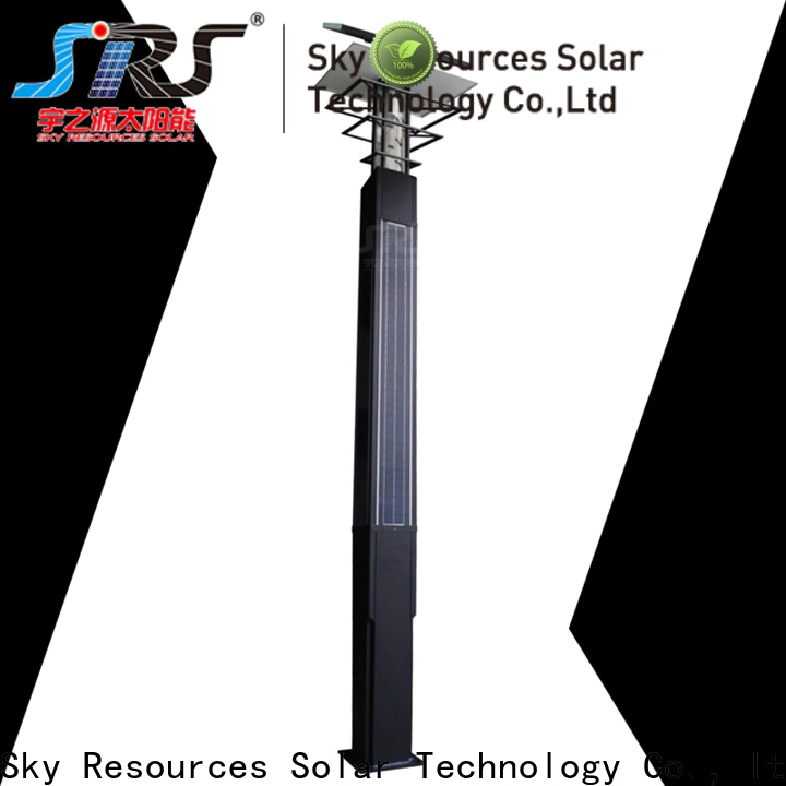 SRS Best garden fence solar lights manufacturers for shady areas