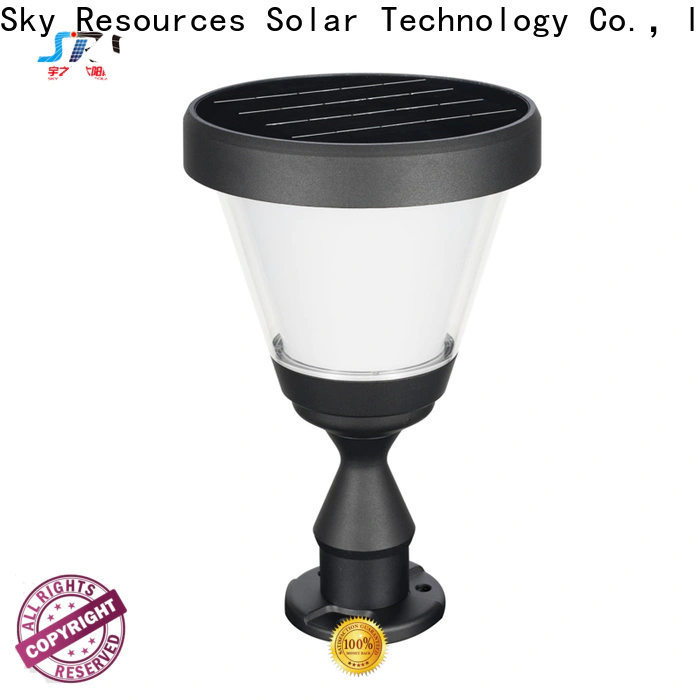 SRS Best square solar garden lights supply for pathway