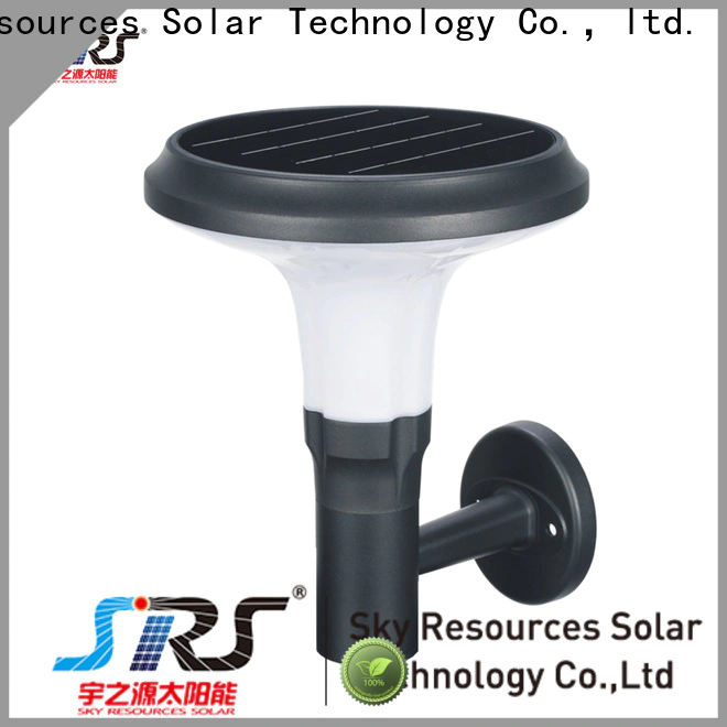 SRS Top solar fence wall lights manufacturers for house