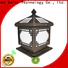 High-quality solar pillar lamp outdoor for business for home use