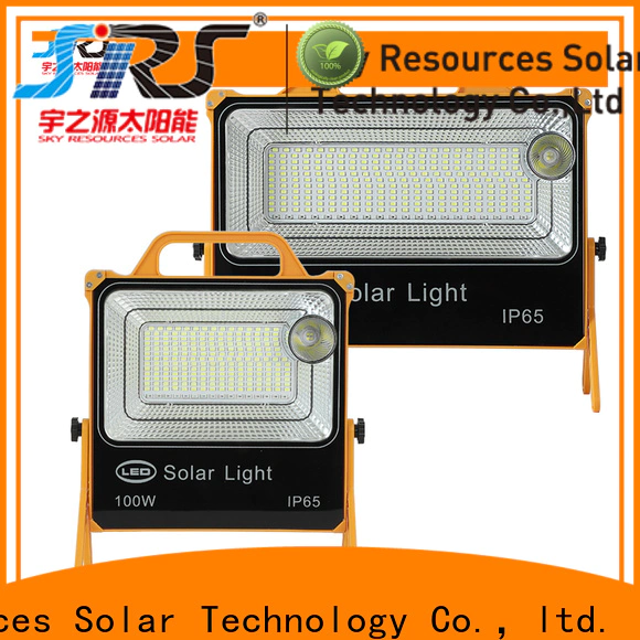 SRS Top best solar landscape flood lights manufacturers for home use