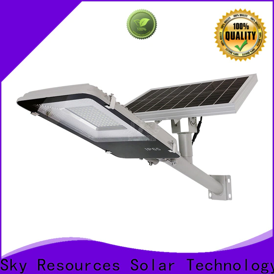 SRS fixture solar street light integrated company for fence post
