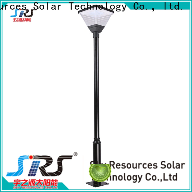 SRS New powerful solar garden lights manufacturers for posts