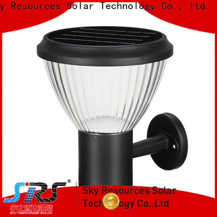 SRS external solar lamp wall suppliers for house