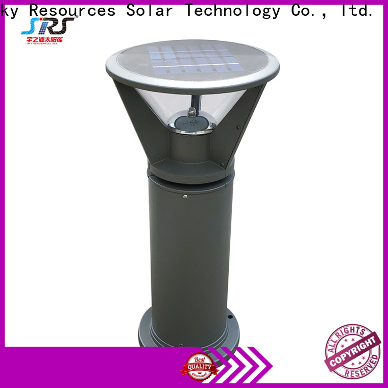 SRS rechargeable solar patio lantern lights supply for umbrella