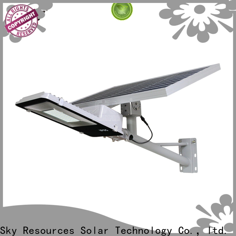 SRS Latest integrated solar led street light manufacturers for flagpole