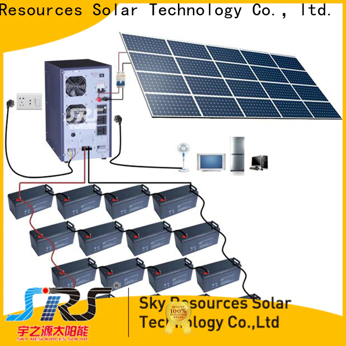 SRS Best solar system 5kw company for home