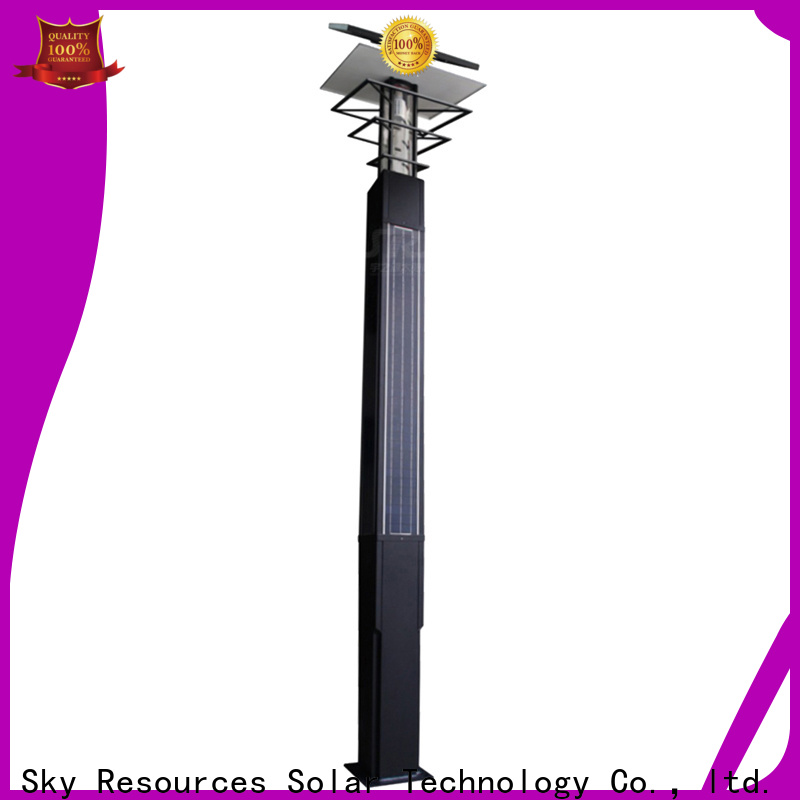 SRS steel solar yard spotlights supply for posts