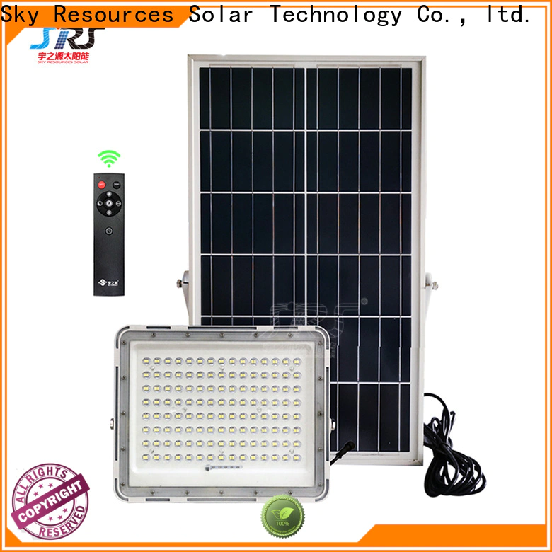 SRS Wholesale brightest solar powered flood light company for village