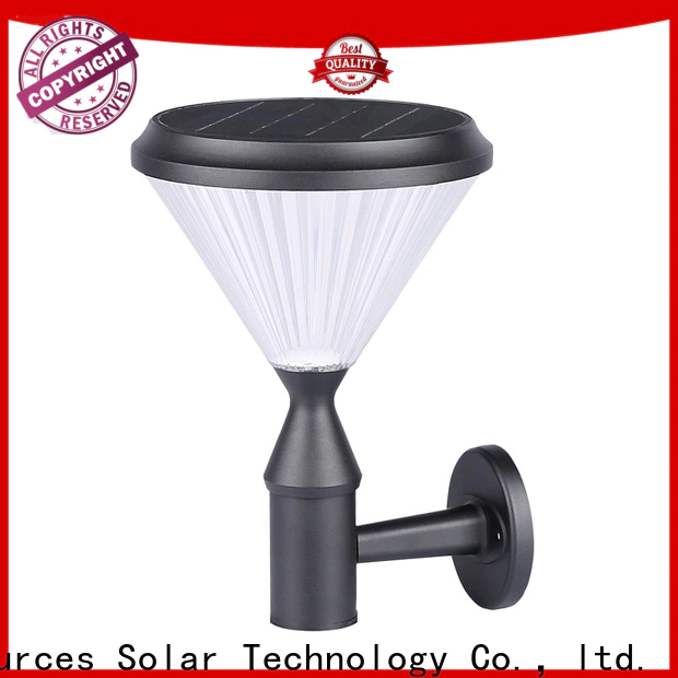 Top solar wall fence lights modern supply for home