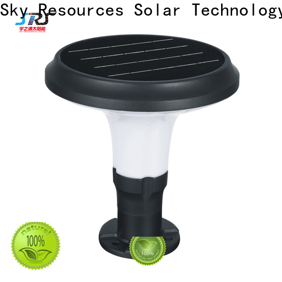 SRS led large solar lamp post lights for business for home use