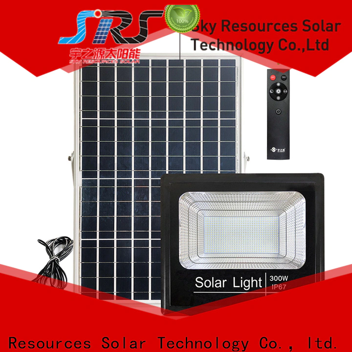SRS ourdoor solar pir floodlight for business for home use