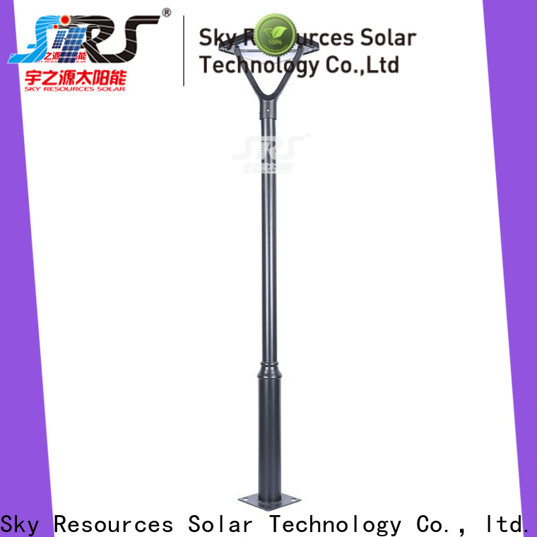 SRS stainless solar light for garden landscape supply for shady areas