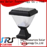 SRS wall solar powered gate post lights manufacturers for home use