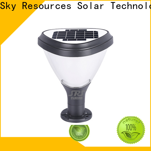 SRS super good quality solar garden lights supply for school