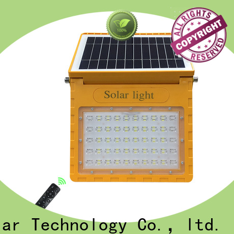 High-quality solar flood lights with remote yzyll105 suppliers for village