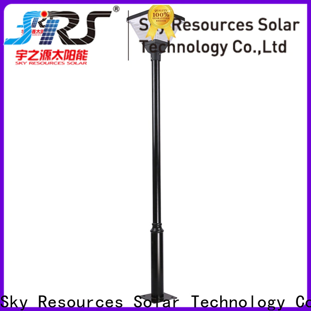 SRS unique tall solar garden lights manufacturers for shady areas