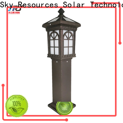 SRS Custom solar powered garden lamps supply for posts