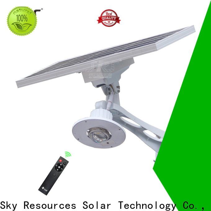 SRS portable solar street light set for business for school