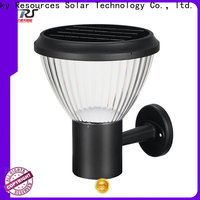 Top super bright solar wall lights security factory for public lighting