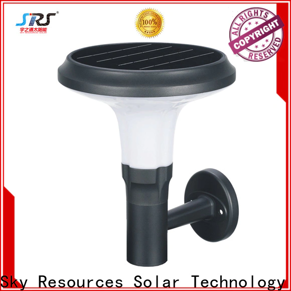 SRS Wholesale stainless steel solar wall lights suppliers for home