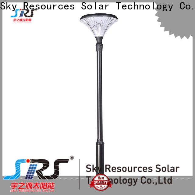 SRS lamp pretty solar garden lights supply for posts