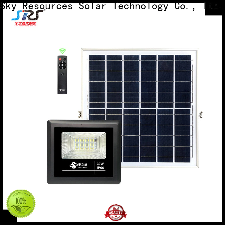 SRS yzyll118119 multifunctional solar led flood light suppliers for village