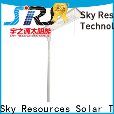 Custom residential solar street lights integrated manufacturers for home