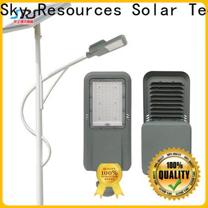 SRS lot solar street light components factory for outside